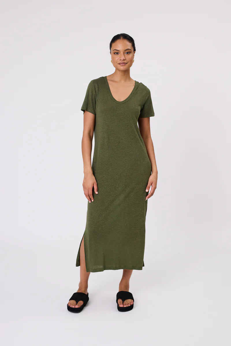 Malow - Noto T-Shirt Dress - Cypress