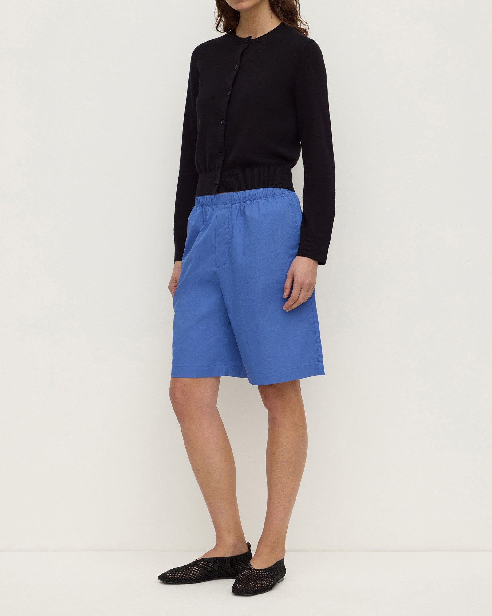 Assembly Label - Orina Cotton Cashmere Cardigan - Black