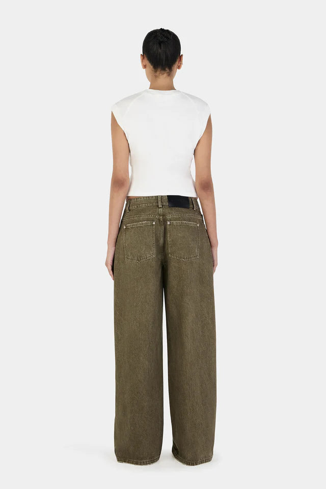 Hansen &amp; Gretel - Paige Denim Jeans - Khaki