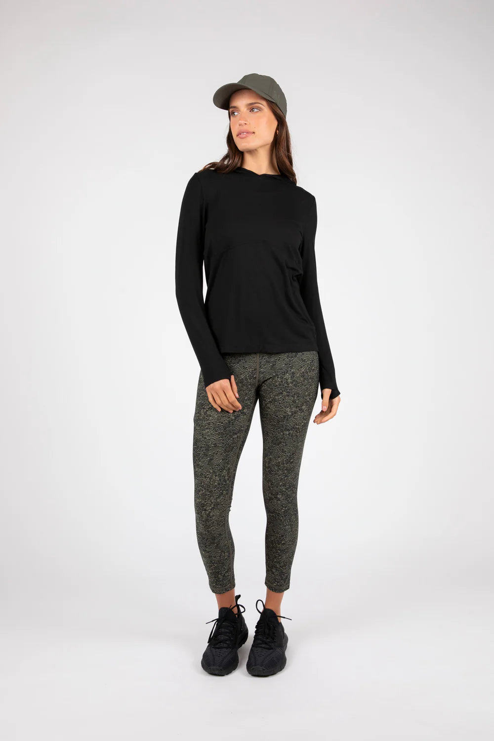 MARLOW Legging 7/8 Olive Print