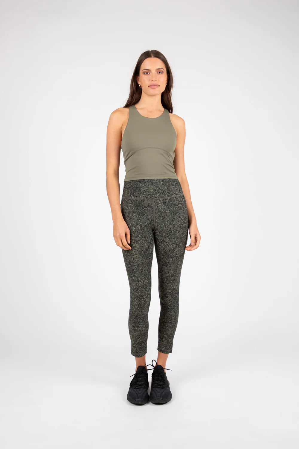 MARLOW Legging 7/8 Olive Print