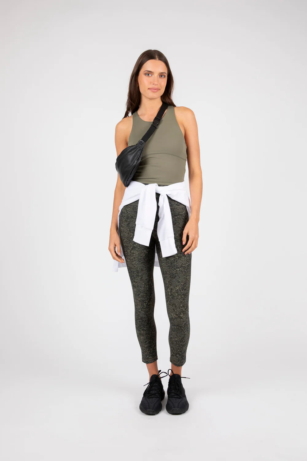 MARLOW Legging 7/8 Olive Print