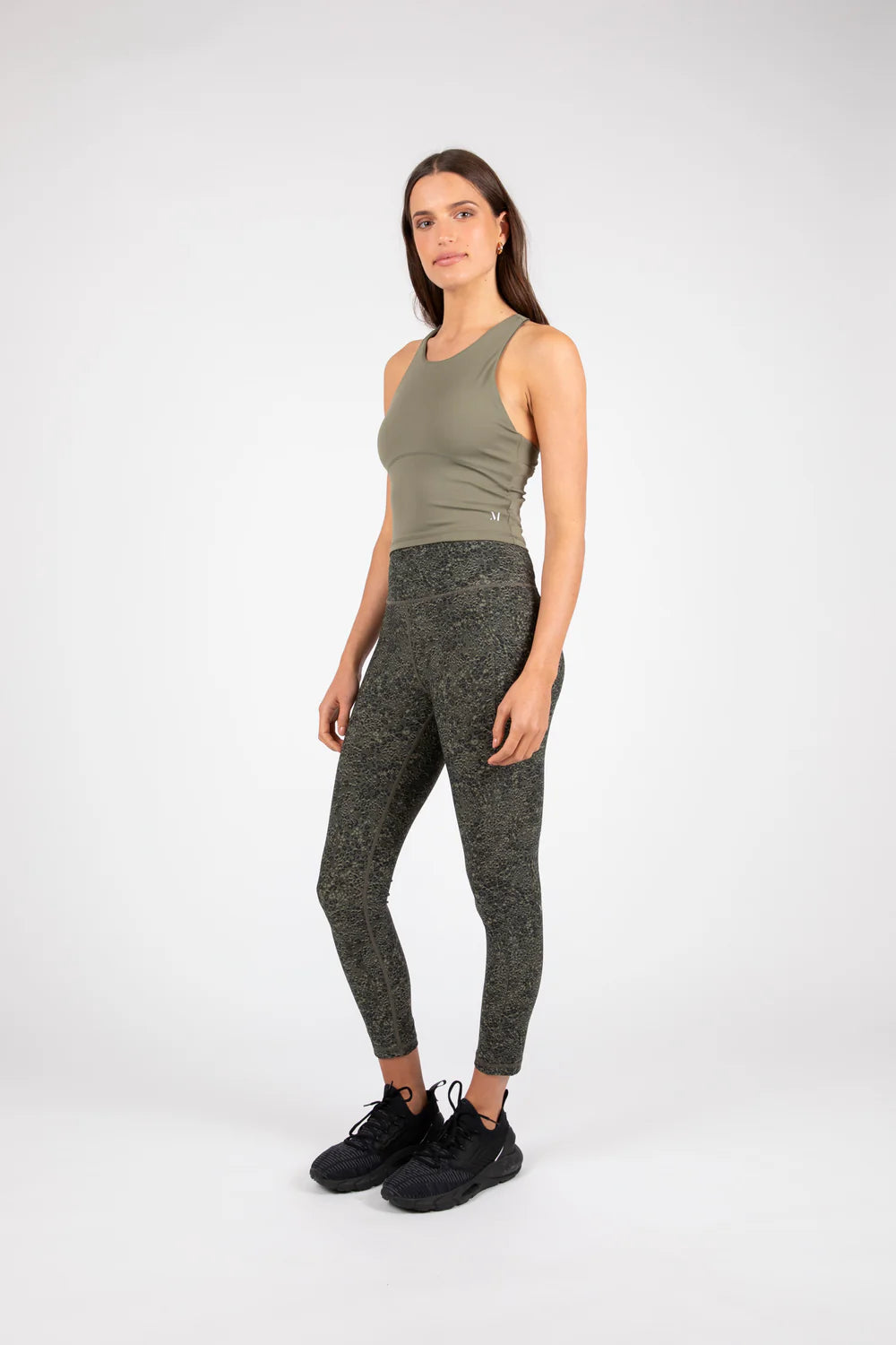 MARLOW Legging 7/8 Olive Print