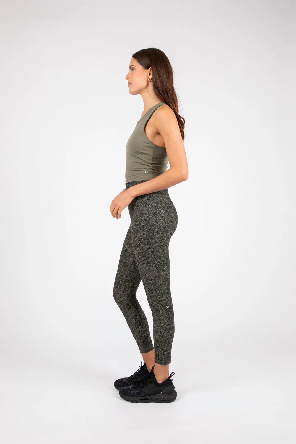 MARLOW Legging 7/8 Olive Print