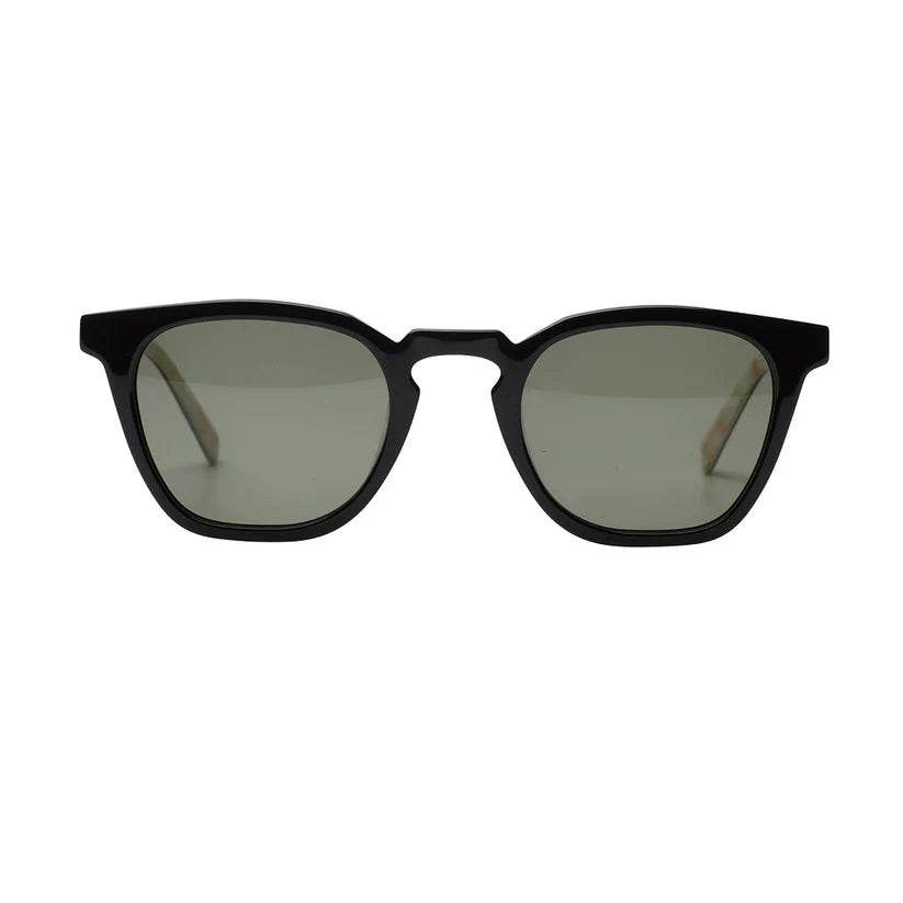 AGE EYEWEAR - PAGE XL - BLACK WITH GREEN LENS