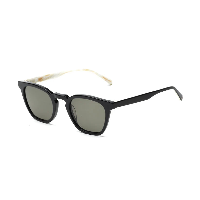 AGE EYEWEAR - PAGE XL - BLACK WITH GREEN LENS