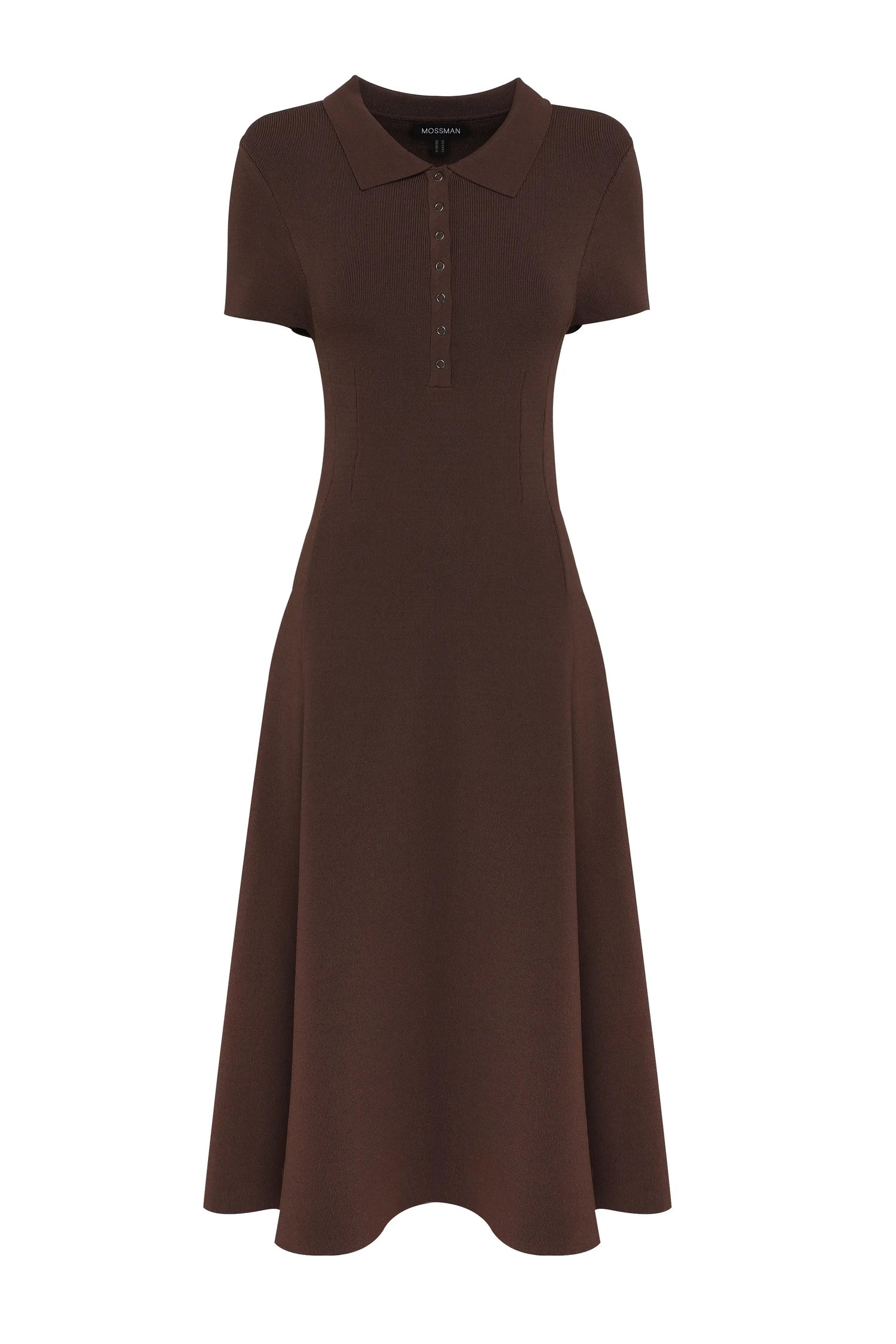 Mossman - Petra Midi Dress - Chocolate