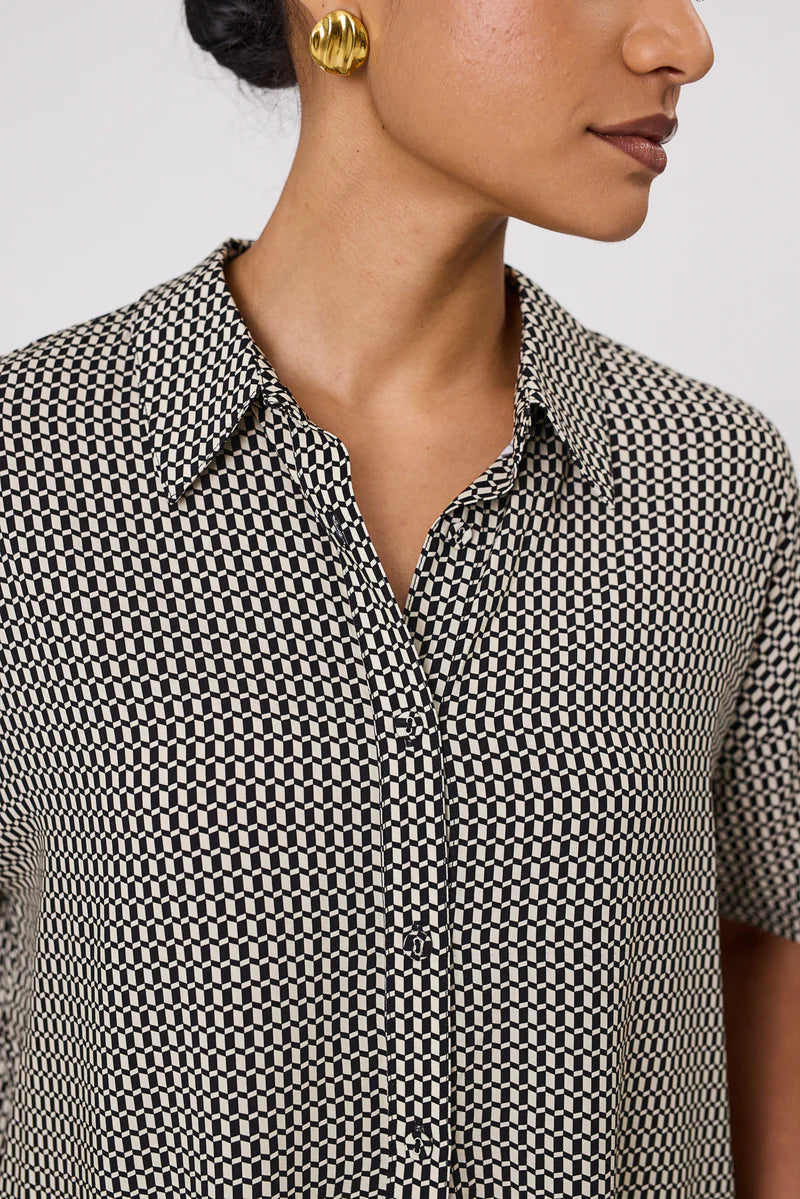 Marlow - Phase Shirt - Geo Print