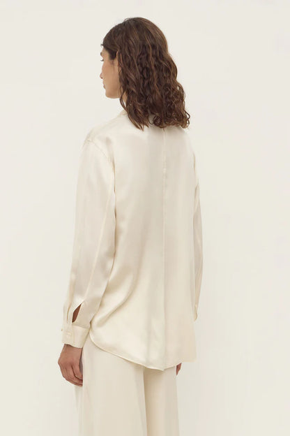 Assembly Label - Pippa Silk Shirt - Cream
