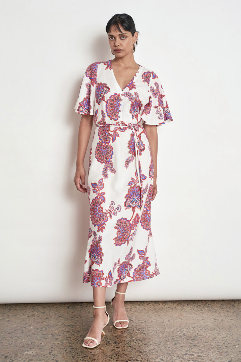 ZOE KRATZMANN - PREMIER DRESS - CRIMSON KGARI
