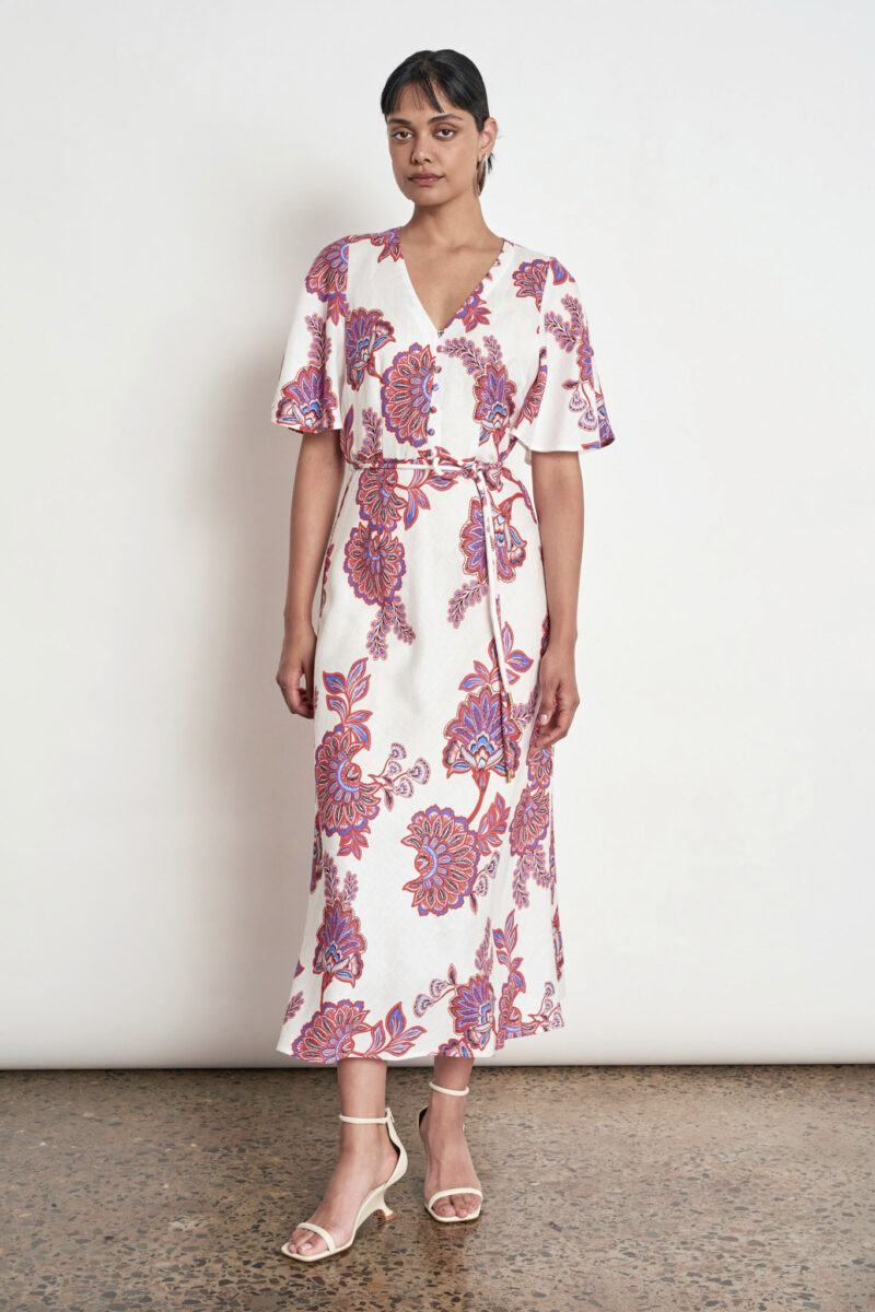 ZOE KRATZMANN - PREMIER DRESS - CRIMSON KGARI