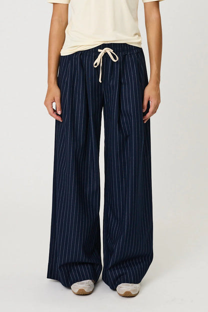 Remain - Rhodes Pants - Midnight Stripe