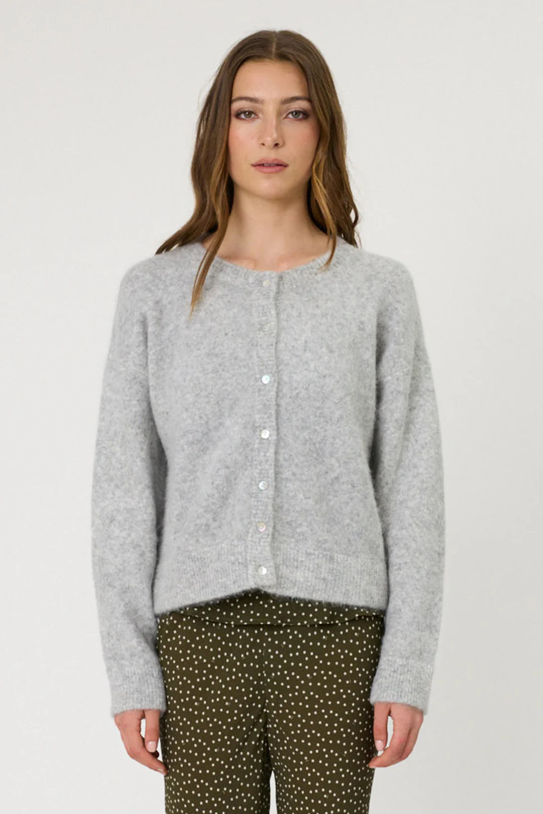 Remain - Ryder Cardigan - Grey Marle