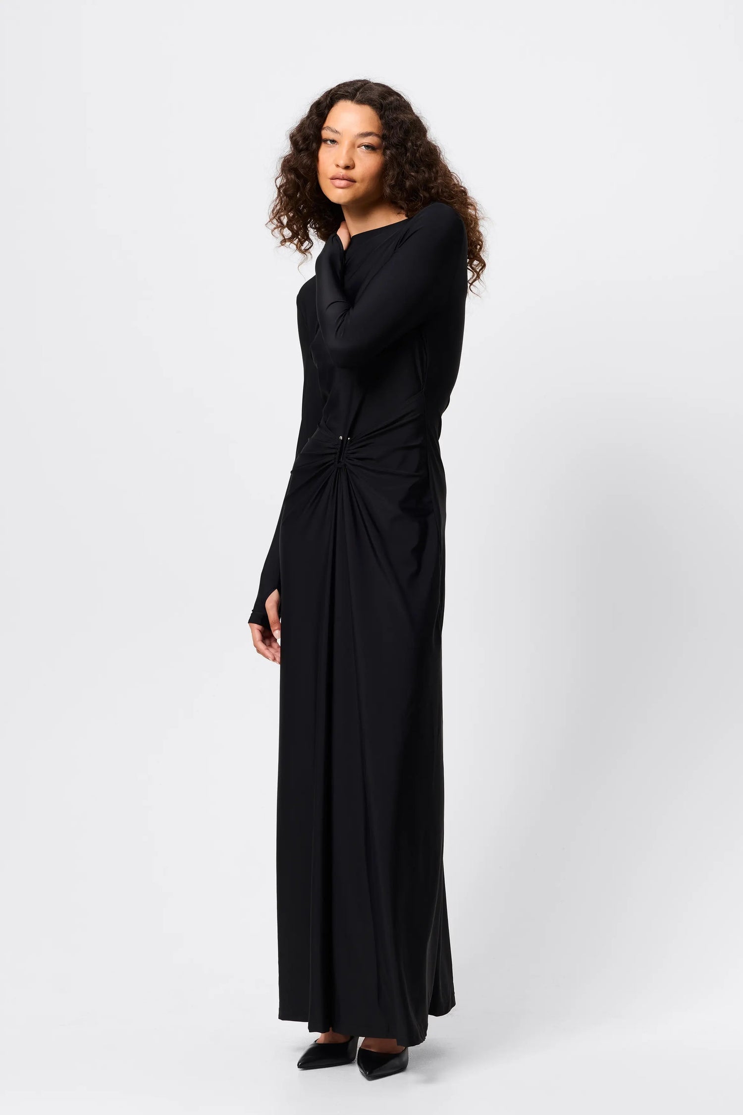Mossman - Regal Maxi Dress - Black