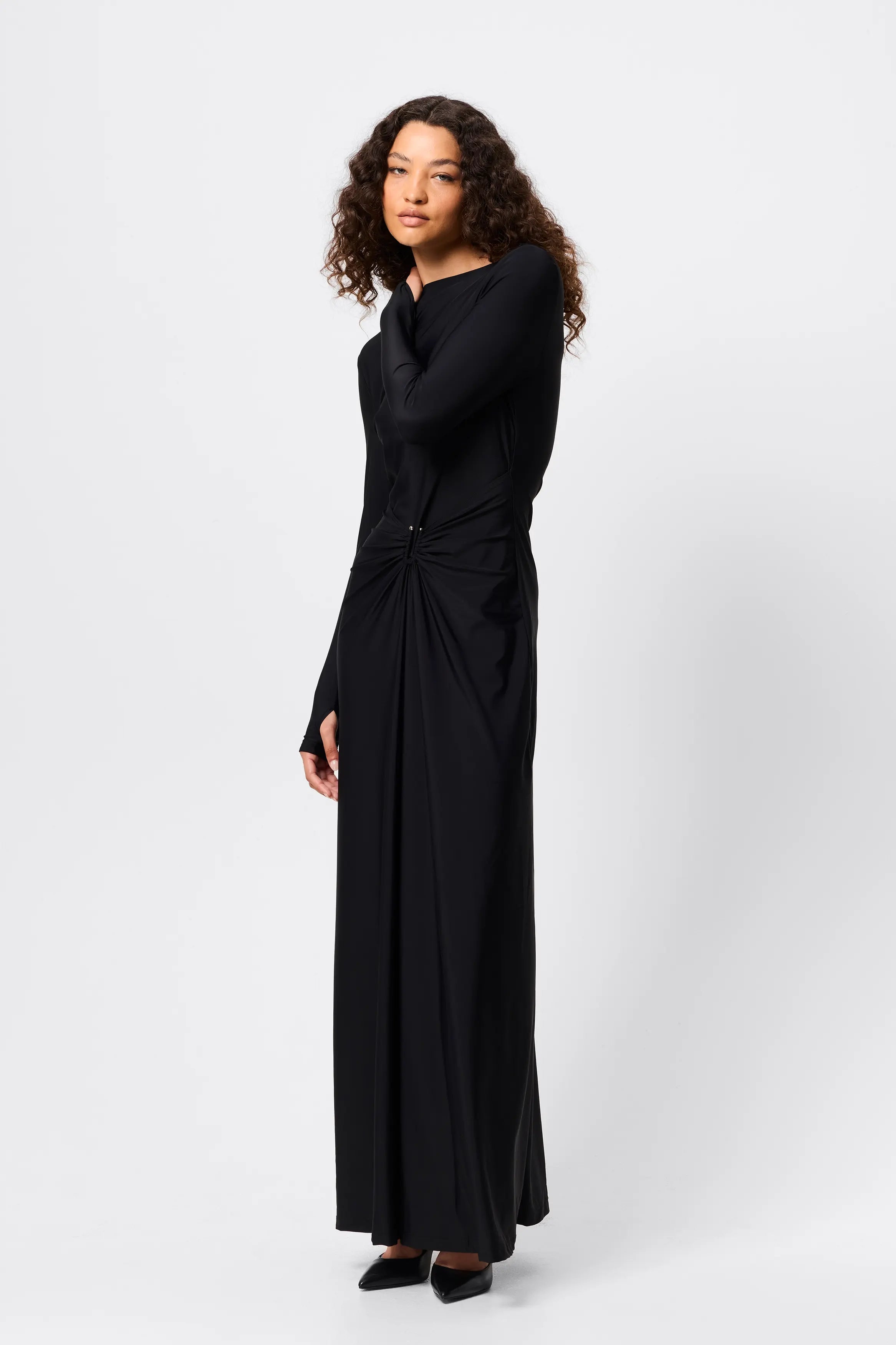 Mossman - Regal Maxi Dress - Black