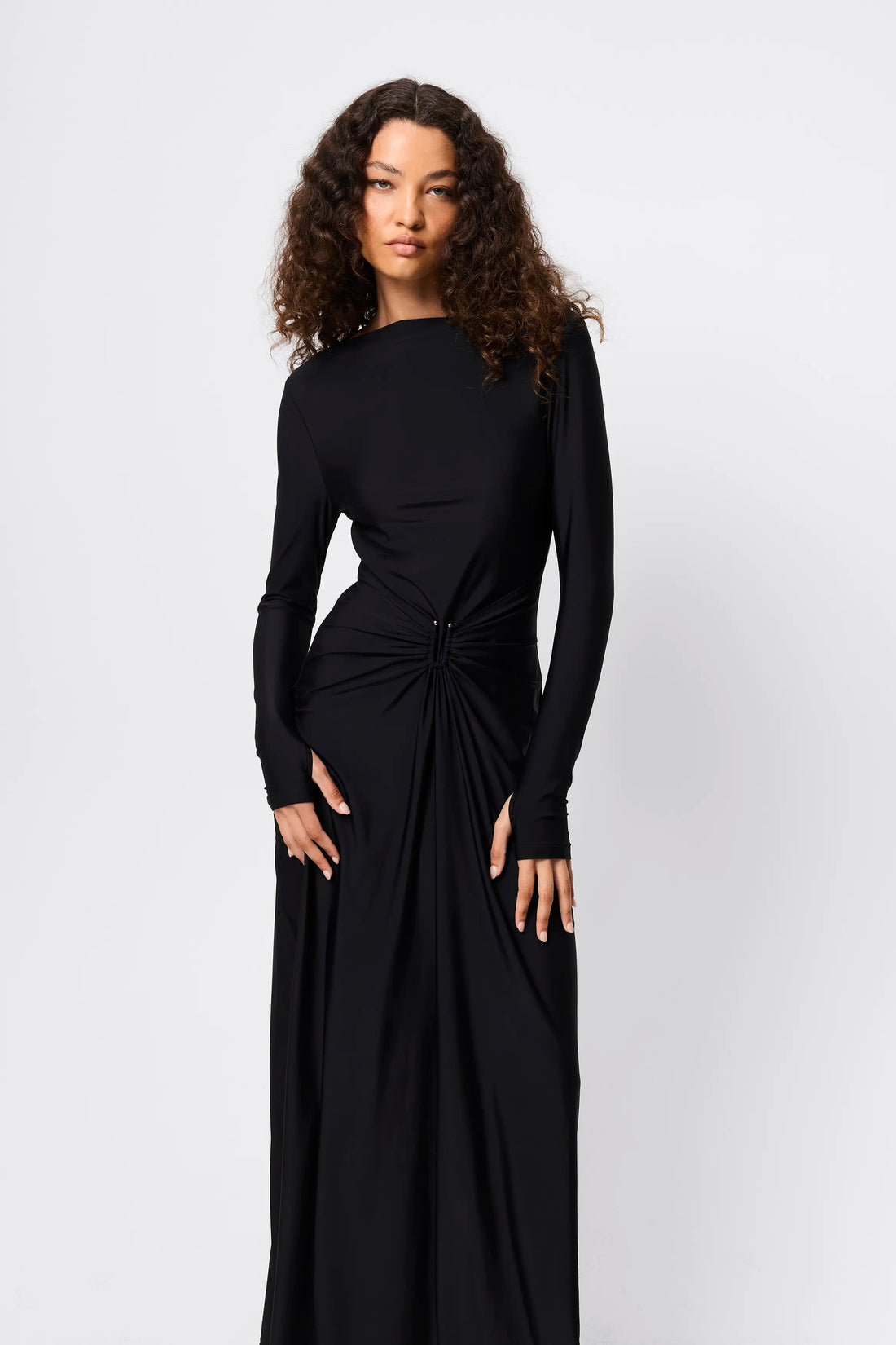 Mossman - Regal Maxi Dress - Black