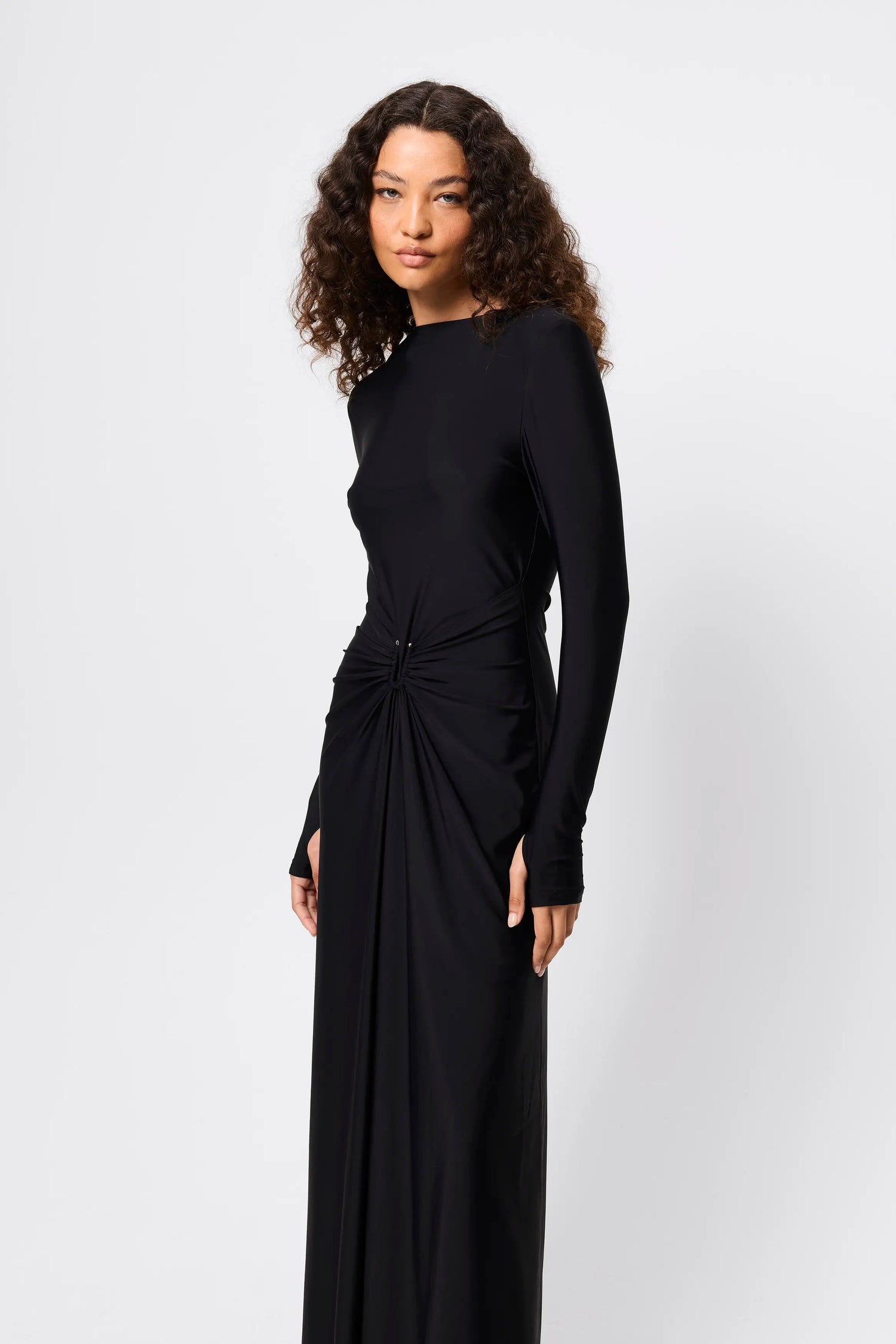 Mossman - Regal Maxi Dress - Black