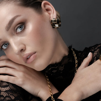 Silk &amp; Steel - Heritage Necklace - Gold
