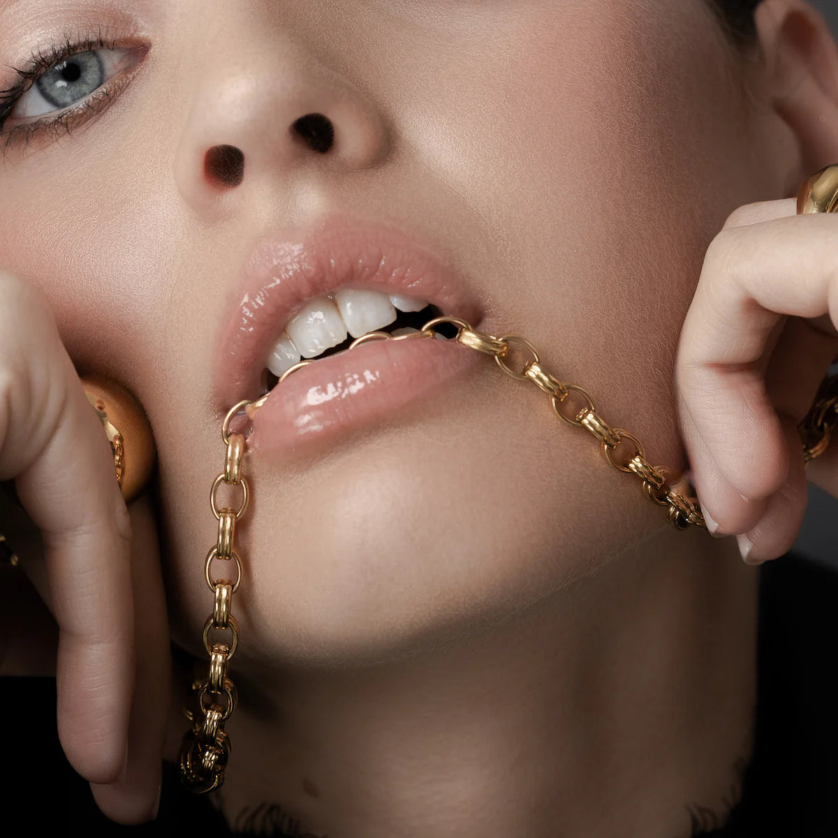 Silk &amp; Steel - Heritage Necklace - Gold