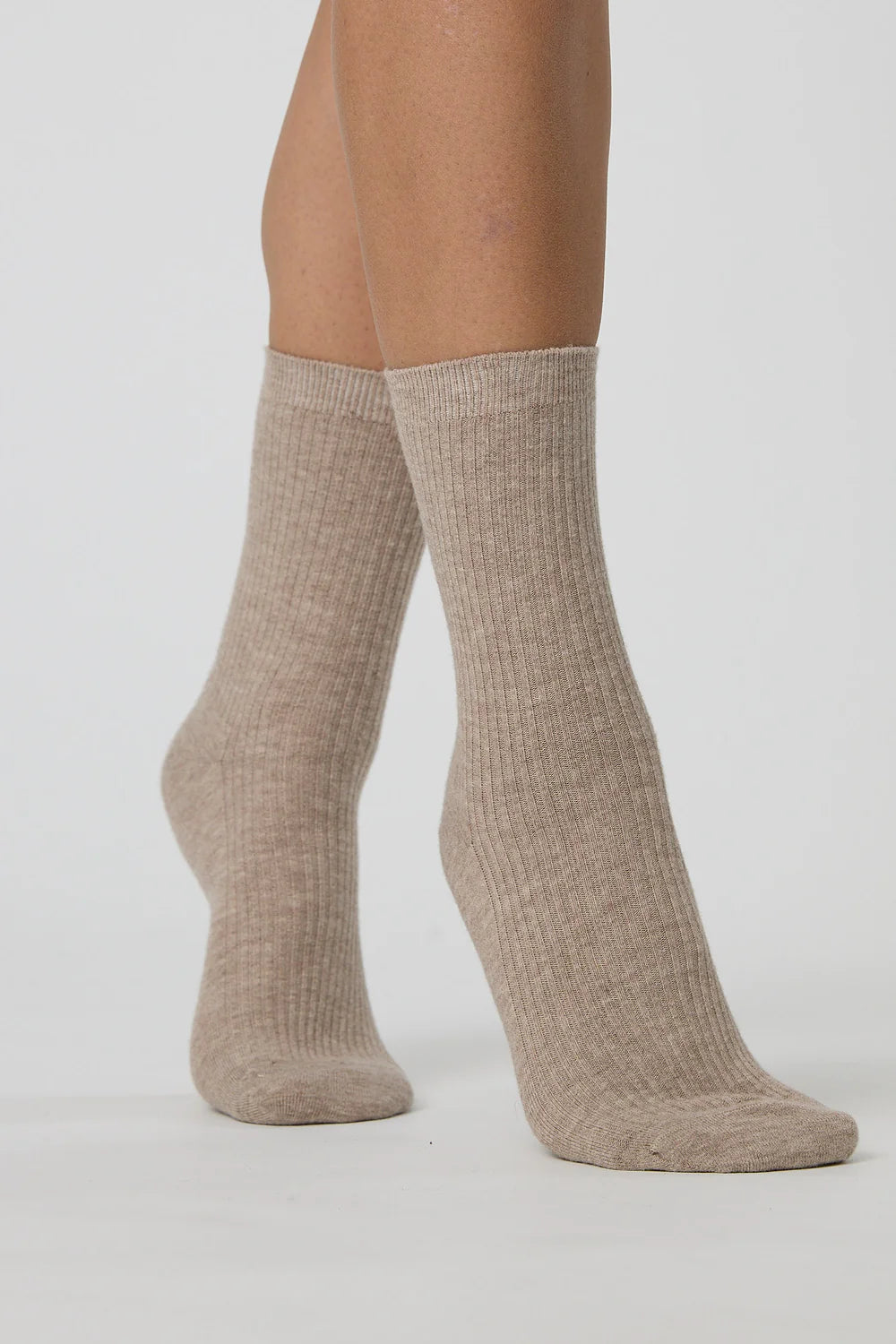 Marlow - Ribbed Cashmere Wool Socks