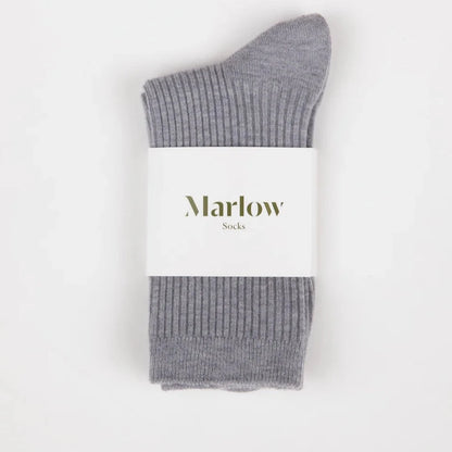 Marlow - Ribbed Cashmere Wool Socks