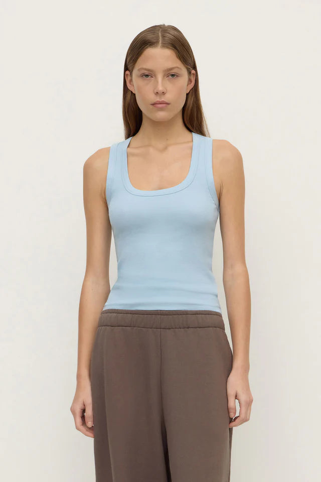 Assembly Label - Robyn Scoop Neck Tank - Breeze