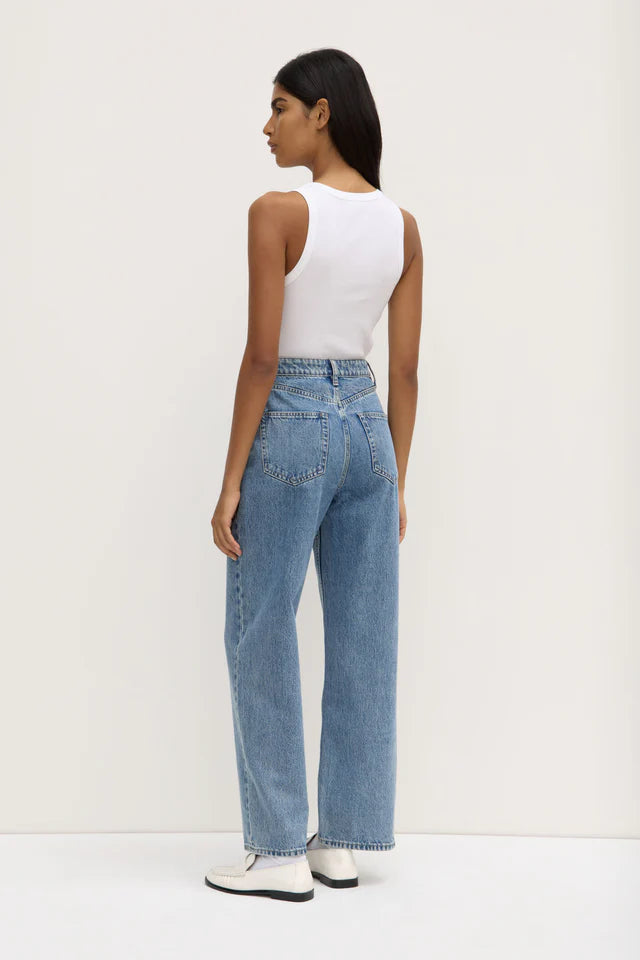 Assembly Label - Robyn Scoop Neck Tank - White