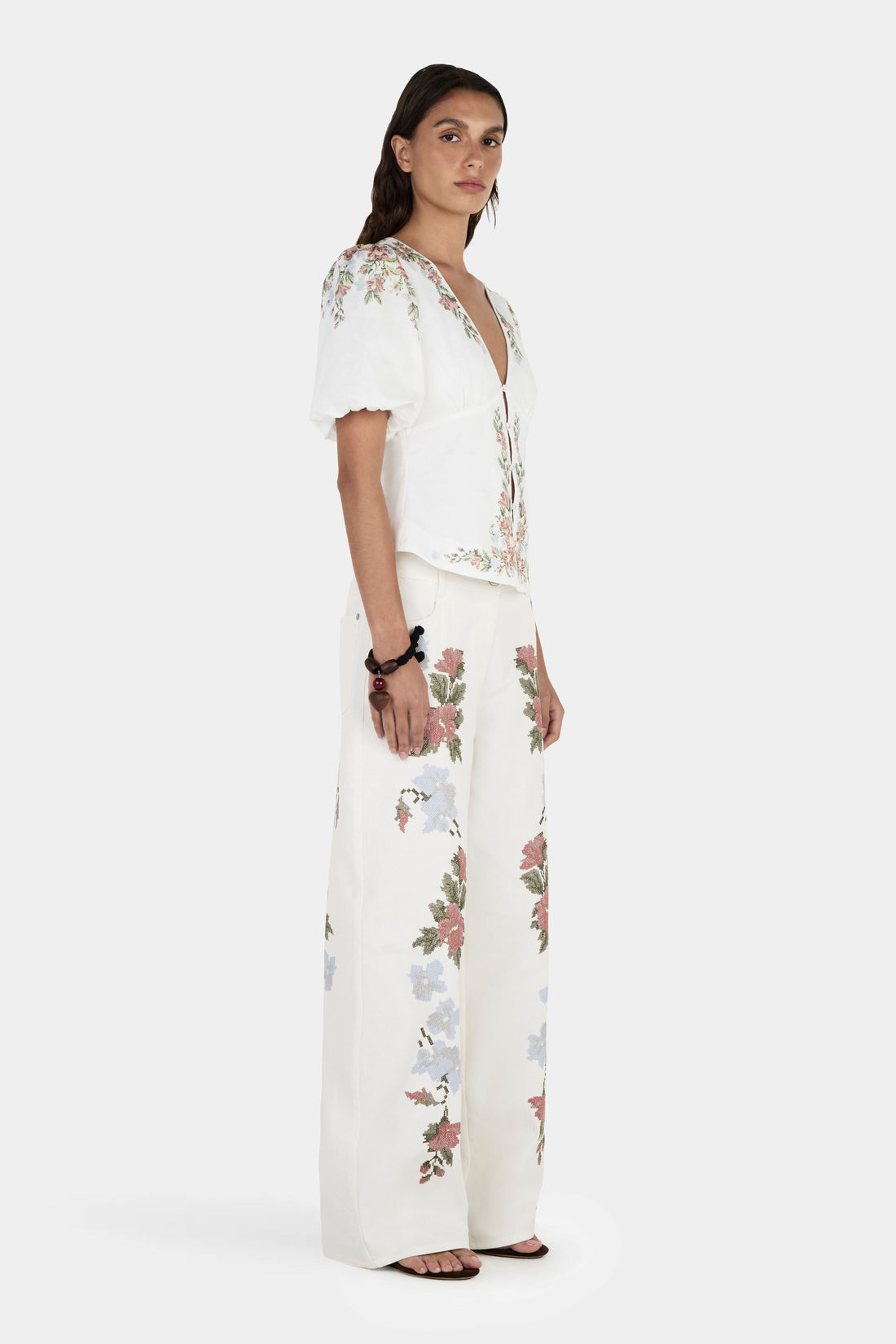Hansen &amp; Gretel - Scout Embroidered Pants