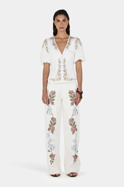 Hansen &amp; Gretel - Scout Embroidered Pants