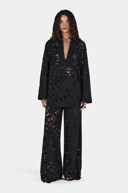 Hansen &amp; Gretel - Silla Lace Top - Black