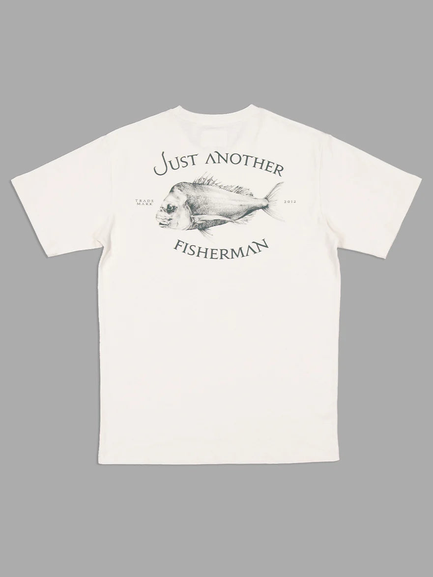 Just Another Fisherman - Snapper Sea Tee - Antique White