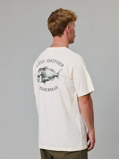 Just Another Fisherman - Snapper Sea Tee - Antique White