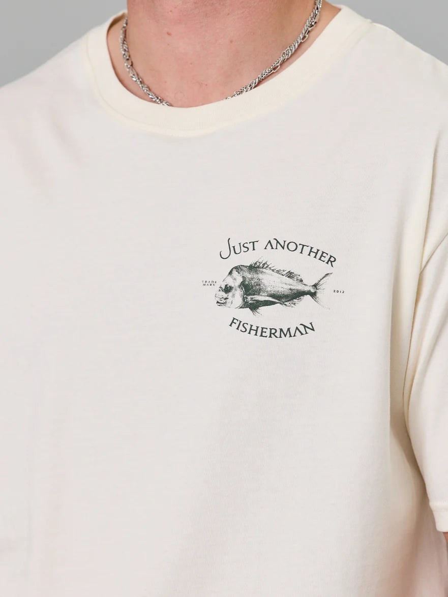 Just Another Fisherman - Snapper Sea Tee - Antique White