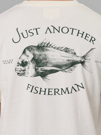 Just Another Fisherman - Snapper Sea Tee - Antique White