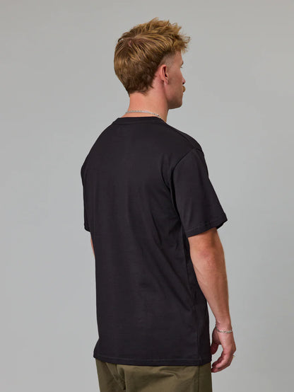 Just Another Fisherman - Stamp Sea Tee - Black