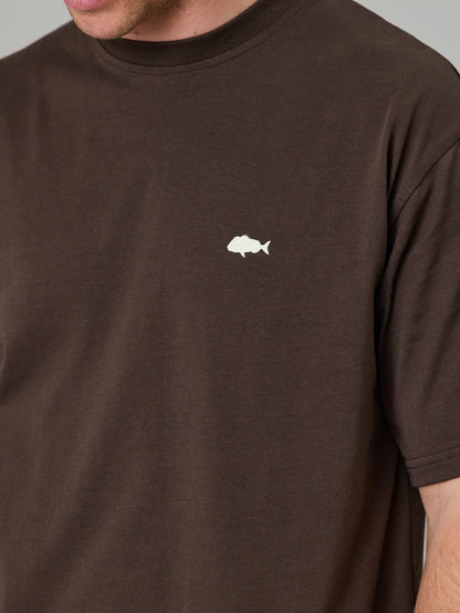 Just Another Fisherman - Stamp Sea Tee - Earth