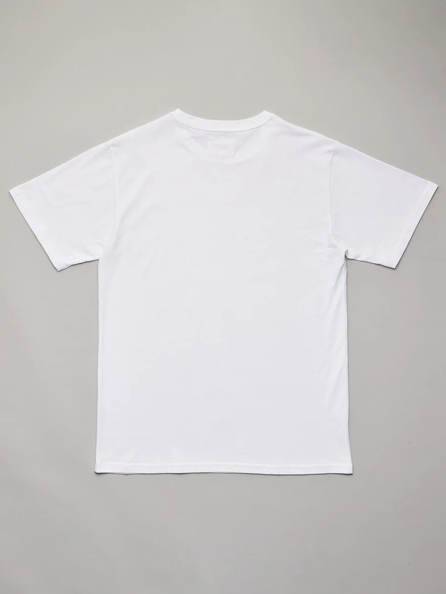 JUST ANOTHER FISHERMAN - STAMP SEA TEE - WHITE