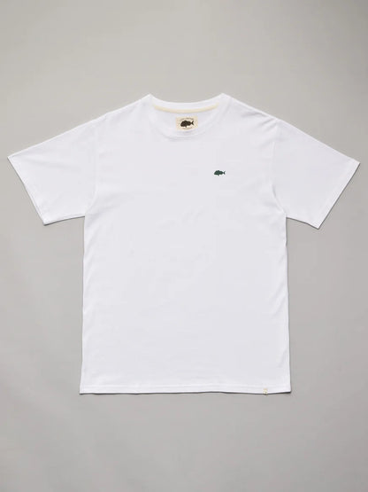 JUST ANOTHER FISHERMAN - STAMP SEA TEE - WHITE