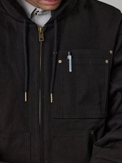 Just Another Fisherman - Staten Bomber Jacket - Black