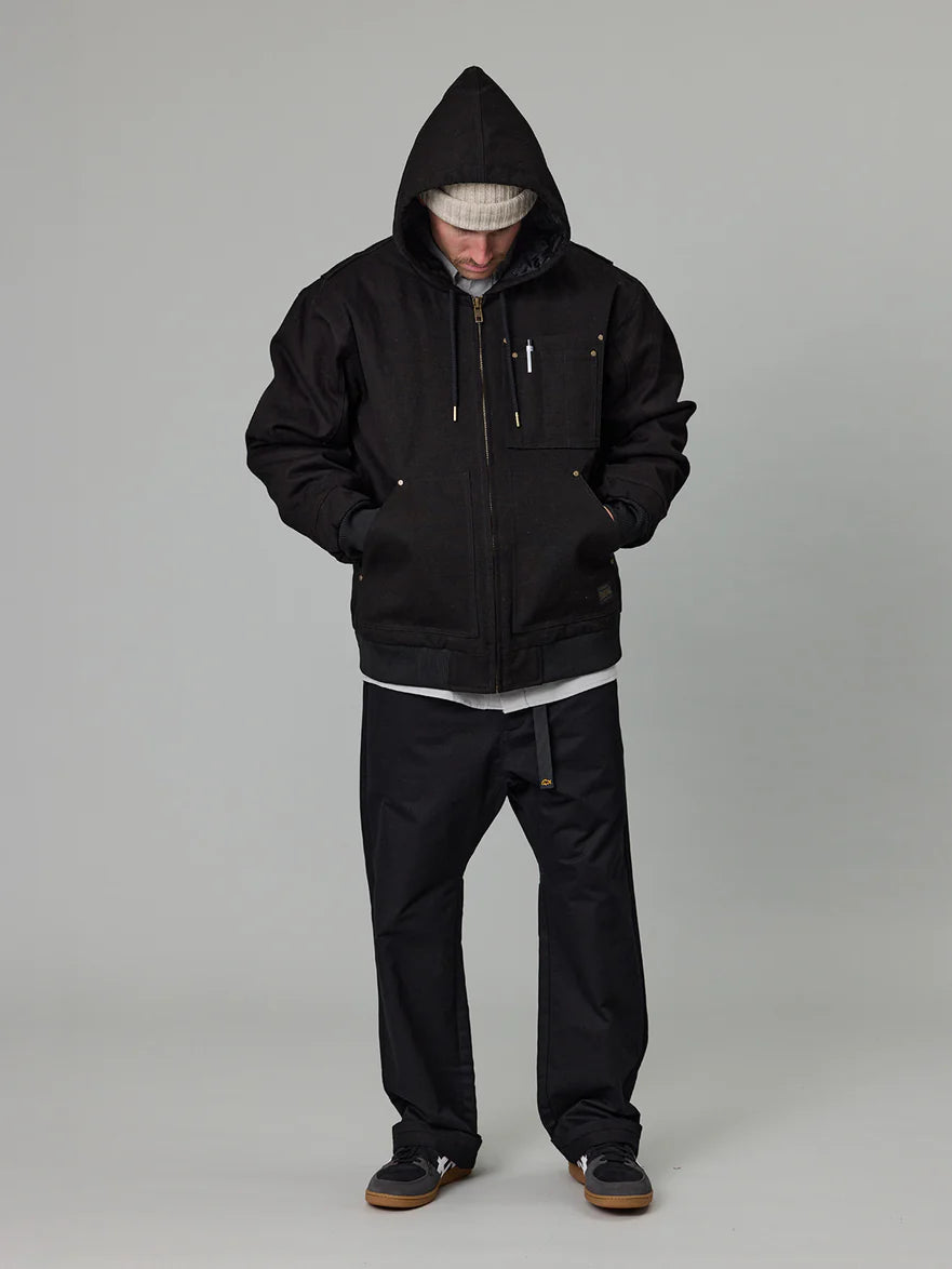 Just Another Fisherman - Staten Bomber Jacket - Black
