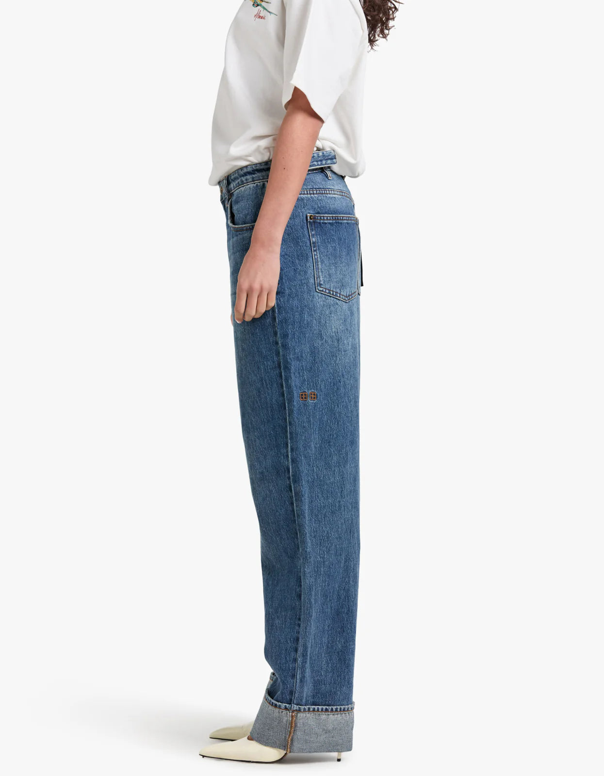 Ksubi - Low Rider Jeans Cuffed Aged