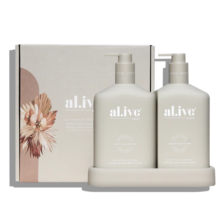 ai.live - Wash &amp; Lotion Duo - Sea Cotton &amp; Coconut