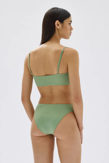 Assembly Label - Square Neck Swim Top