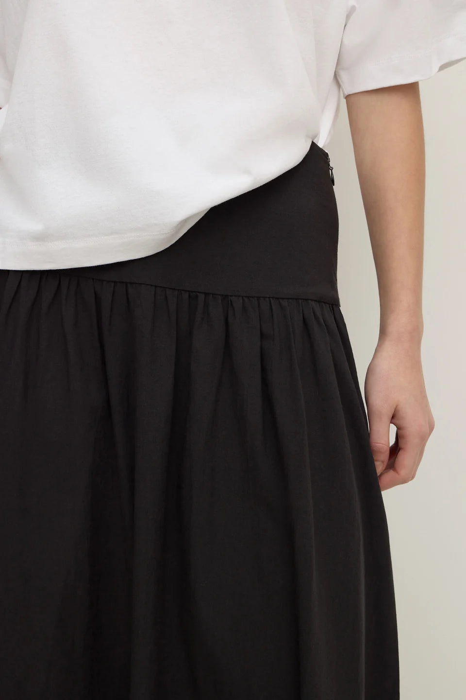ASSEMBLY LABEL - SARAH MAXI SKIRT - BLACK