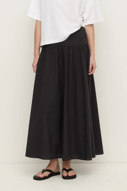 ASSEMBLY LABEL - SARAH MAXI SKIRT - BLACK