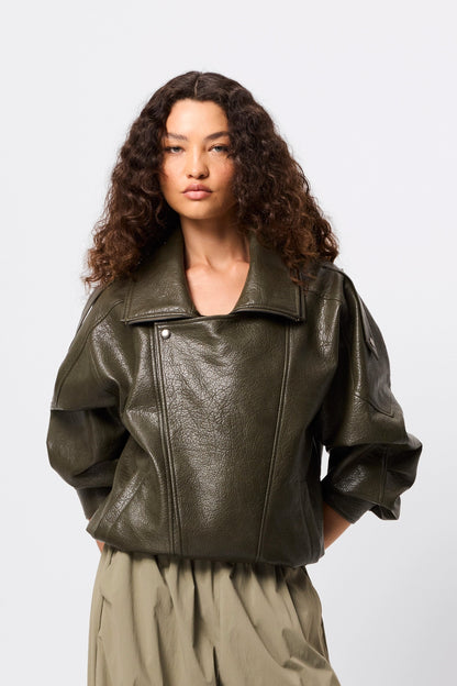 Mossman - Saxon Oversize Bomber - olive