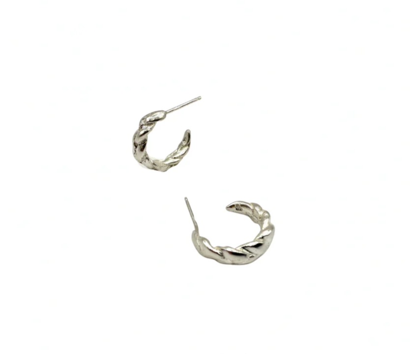 Rachel Stichbury - Braided Hoops
