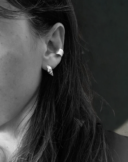 Rachel Stichbury - Scalloped Organic Ear Cuff