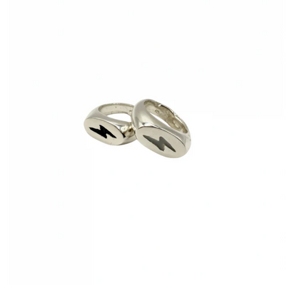 Rachel Stichbury - Lightening Bolt Signet Ring