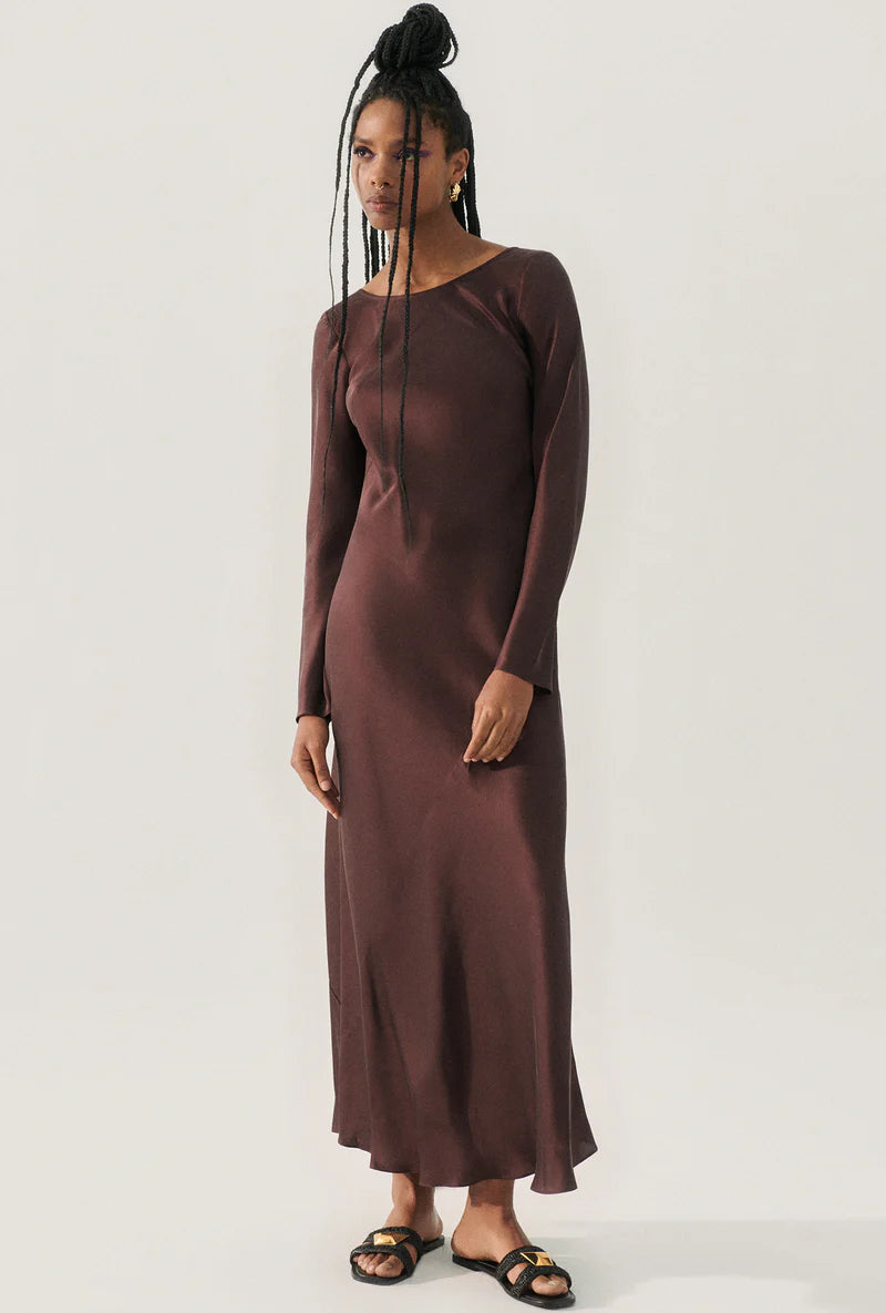 Silk Laundry - Sienna Dress Cacao